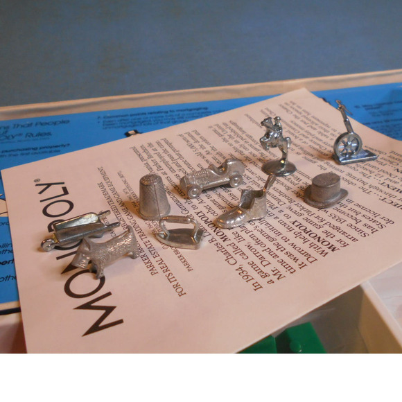 Monopoly Parker Bros no 0009 Boardgame Complete Vintage 1985 - Picture 5 of 11